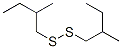 Bis(2-methylbutyl) persulfide Struktur