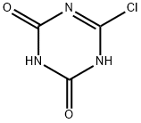 6-chloro-1,3,5-triazine-2,4(1H,3H)-dione  Struktur