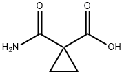 1-CARBOXYCYCLOPROPANECARBOXAMIDE Struktur