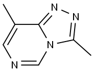 5,9-dimethyl-1,3,7,8-tetrazabicyclo[4.3.0]nona-2,4,6,8-tetraene Struktur