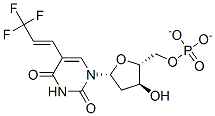 5-(3,3,3-trifluoro-1-propenyl)-2'-deoxyuridylate Struktur