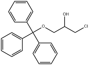 1-Chloro-3-O-trityl-2-propanol Struktur