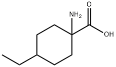 1-AMINO-4-ETHYLCYCLOHEXANECARBOXYLIC ACID Struktur