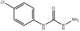 4-(4-CHLOROPHENYL)SEMICARBAZIDE Struktur