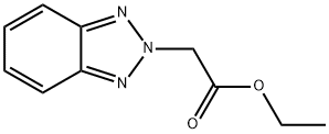 2H-Benzotriazole-2-acetic acid ethyl ester Struktur