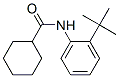 Cyclohexanecarboxamide, N-[2-(1,1-dimethylethyl)phenyl]- (9CI) Struktur