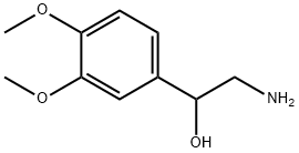 2-AMINO-1-(3,4-DIMETHOXY-PHENYL)-ETHANOL Struktur