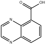 QUINOXALINE-5-CARBOXYLIC ACID Struktur