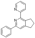 3-PHENYL-1-(PYRIDIN-2-YL)-6,7-DIHYDRO-5H-CYCLOPENTA[C]PYRIDINE Struktur