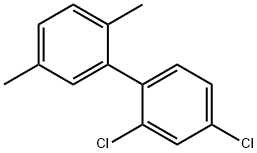 2,4-Dichloro-2',5'-dimethyl-1,1'-biphenyl Struktur