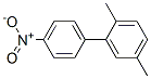 2,5-Dimethyl-4'-nitro-1,1'-biphenyl Struktur