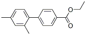 2',4'-Dimethyl-1,1'-biphenyl-4-carboxylic acid ethyl ester Struktur