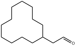 Cyclododecaneacetaldehyde Struktur