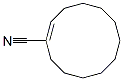 (Z)-1-Cyclododecene-1-carbonitrile Struktur