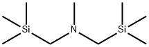 N-methyl-1-trimethylsilyl-N-(trimethylsilylmethyl)methanamine Struktur