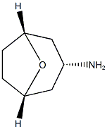 8-Oxabicyclo[3.2.1]octan-3-amine,(3-endo)-(9CI) Struktur