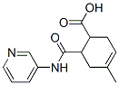 3-Cyclohexene-1-carboxylicacid,4-methyl-6-[(3-pyridinylamino)carbonyl]- Struktur