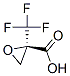 Oxiranecarboxylic acid, 2-(trifluoromethyl)-, (2R)- (9CI) Struktur