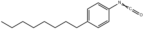 4-OCTYLPHENYL ISOCYANATE  97 Struktur