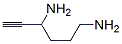 5-hexyne-1,4-diamine Struktur