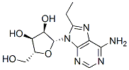 8-ethyladenosine Struktur