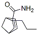 6-propylbicyclo[2.2.1]hept-2-ene-6-carboxamide Struktur