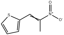 2-(2-NITROPROP-1-ENYL)THIOPHENE Struktur