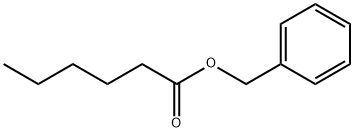 BENZYL HEXANOATE Struktur