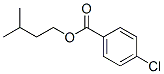 4-Chlorobenzoic acid, 3-methylbutyl ester Struktur