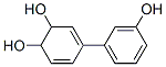 3,5-Cyclohexadiene-1,2-diol, 4-(3-hydroxyphenyl)- (9CI) Struktur