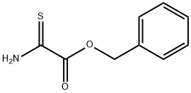 Acetic  acid,aminothioxo-,phenylmethyl  ester  (9CI) Struktur