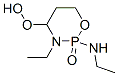 2H-1,3,2-Oxazaphosphorin-2-amine,N,3-diethyltetrahydro-4-hydroperoxy-,2-oxide(9CI) Struktur