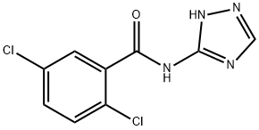 Benzamide, 2,5-dichloro-N-1H-1,2,4-triazol-3-yl- (9CI) Struktur