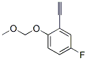 Benzene, 2-ethynyl-4-fluoro-1-(methoxymethoxy)- (9CI) Struktur