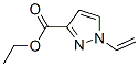 1H-Pyrazole-3-carboxylicacid,1-ethenyl-,ethylester(9CI) Struktur