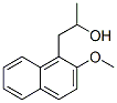 1-(2-methoxynaphthalen-1-yl)propan-2-ol Struktur