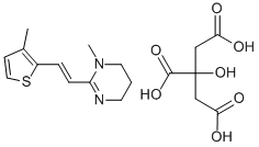 MORANTEL CITRATE MONOHYDRATE Struktur