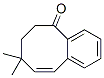 7,8-Dihydro-8,8-dimethylbenzocycloocten-5(6H)-one Struktur