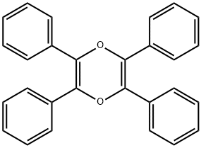 2,3,5,6-tetraphenyl-1,4-dioxine Struktur