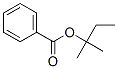 2-methylbutan-2-yl benzoate Struktur