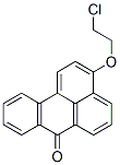 3-(2-Chloroethoxy)-7H-benz(de)anthracene-7-one Struktur