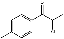 2-Chloro-1-(4-methylphenyl)-1-propanone Struktur