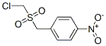 1-[[(Chloromethyl)sulfonyl]methyl]-4-nitrobenzene Struktur