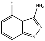 3aH-Indazol-3-amine,4-fluoro-(9CI) Struktur