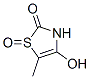 2(3H)-Thiazolone,4-hydroxy-5-methyl-,1-oxide(9CI) Struktur