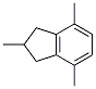 2,4,7-trimethyl-2,3-dihydro-1H-indene Struktur