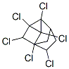 1,1a,3,5,5a,6-Hexachlorooctahydro-1,4,5-metheno-1H-cyclopropa[a]pentalene Struktur