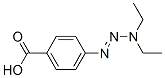 4-diethylaminodiazenylbenzoic acid Struktur