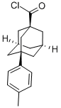 3-p-Tolyl-adamantane-1-carbonyl chloride Struktur