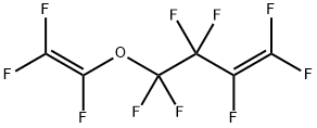 (1,2,2-Trifluorovinyl)1,1,2,2,3,4,4-heptafluoro-3-butenyl ether Struktur